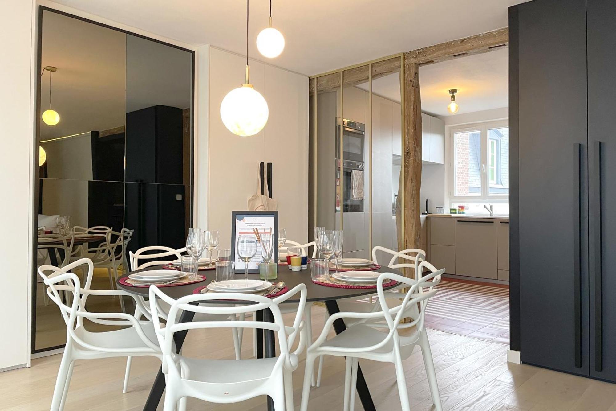 Charme Et Elegance - Coup De Coeur - Prox Gare Apartment Rouen Exterior foto